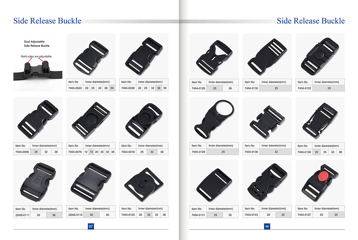 side release buckle 07 08