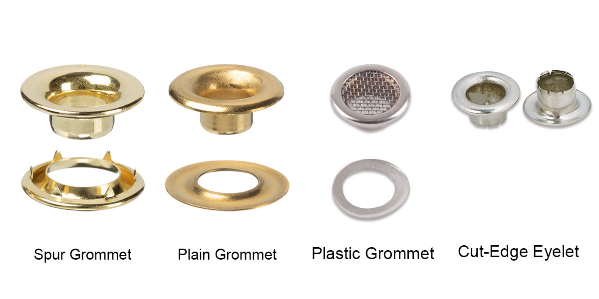 types of grommet