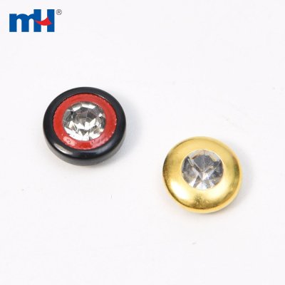 Alloy jeans button