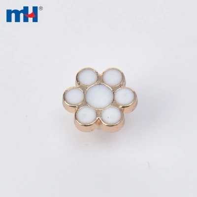 18L Flower Shank Button