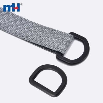 Plastic D-Ring Buckle