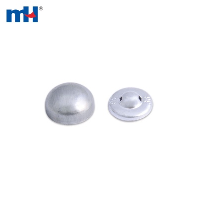 Hemispherical Aluminum Cover Button