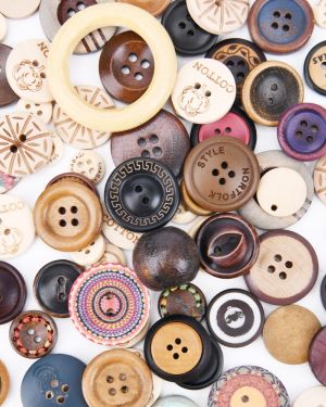 Wooden Button